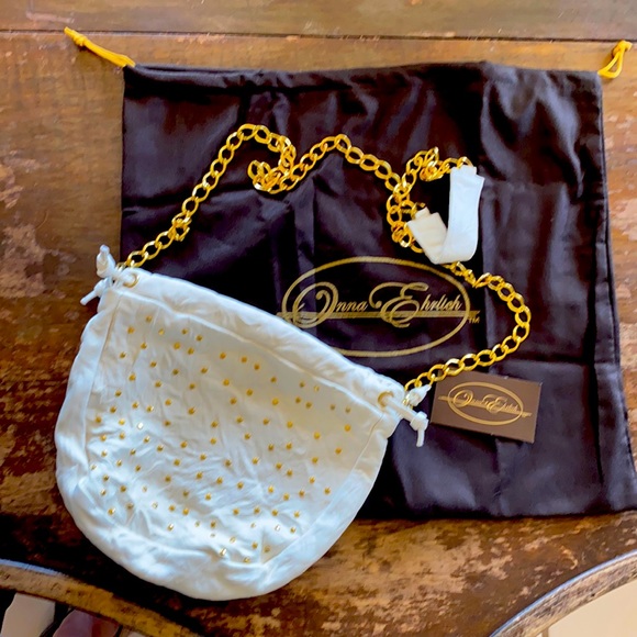 🎁Onna Ehrlich white leather bag🎁 - Picture 1 of 4
